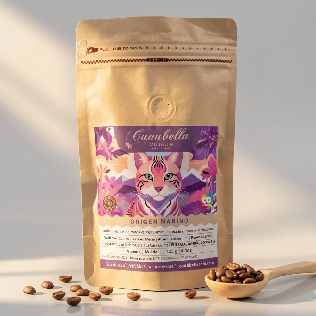 Canabella Café Especial con Cannabis 4,4oz | 125gr